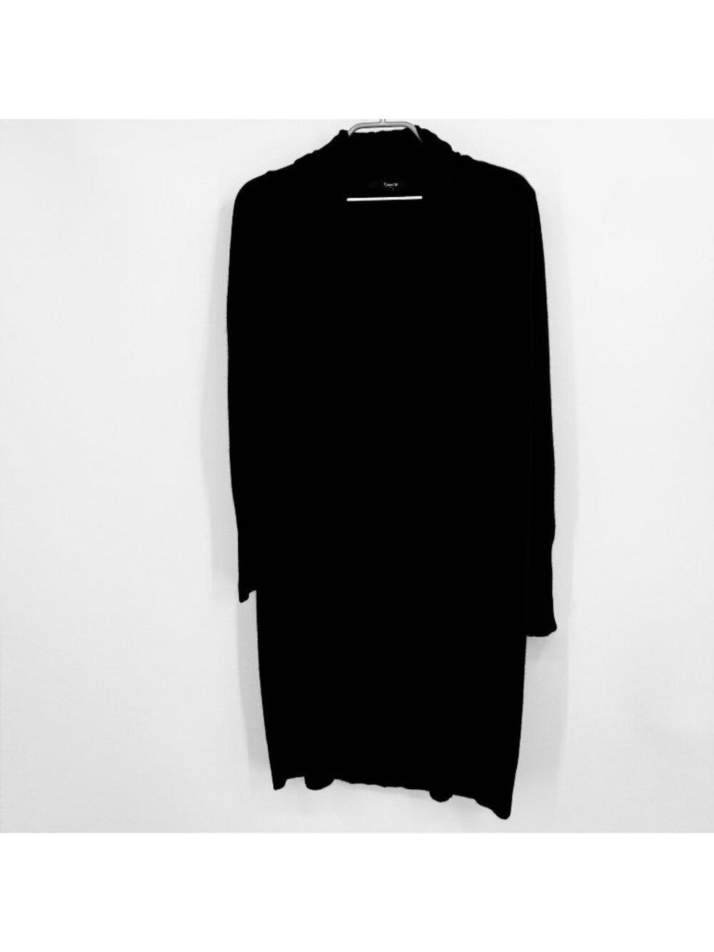 Quince Mongolian Cashmere Longline Duster Cardigan Sweaterin Black Size S Small